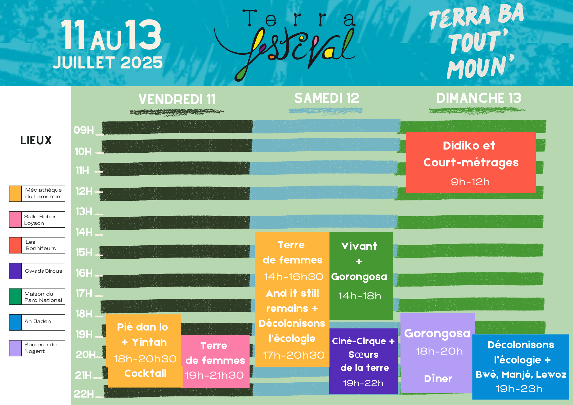 Programme complet Terra Festival